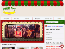 Tablet Screenshot of minhthu.org